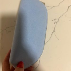 Swarovski jewelry case in light blue